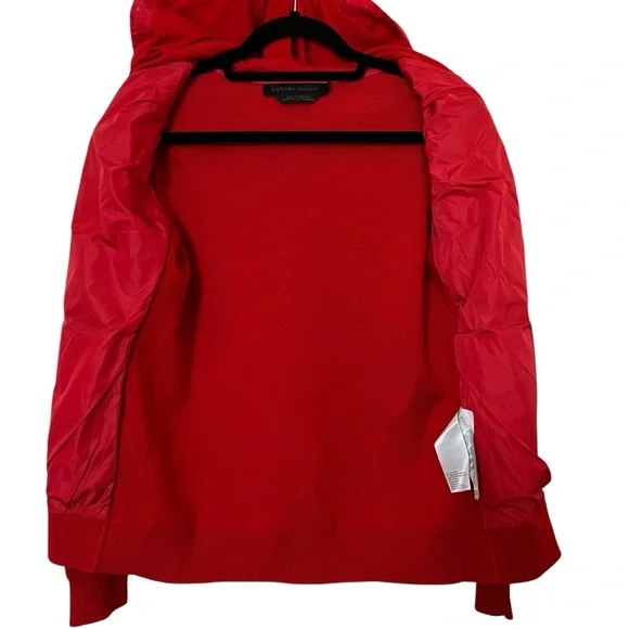 Canada Goose Windridge Wool Hoodie In Red/Rouge Size Small.